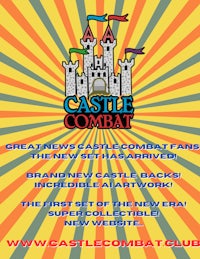 a poster for the castle combat club