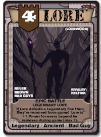 lore epic battle card